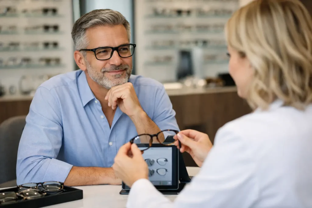 Como funciona a consultoria óptica personalizada